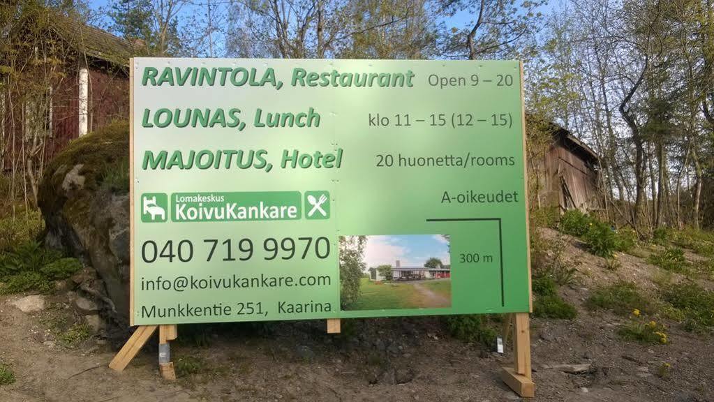 Lomakeskus Koivukankare Kaarina Exteriér fotografie